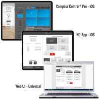 KD-VW4X4PROK 4X4 4K UHD HDMI VIDEO WALL PROCESSOR (UP TO 4 SCREENS), SEAMLESS 4X4 MATRIX SWITCHER, INCLUDES 4 RX